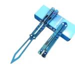 Butterfly Swing Messer bungswerkzeug Edelstahl Outdoor-Tool ungeschrft,Butterfly trainer
