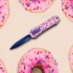 MINI Switchblade Flick Knife Dessert Warrior OTF Messer