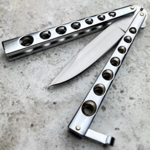5,25 Zoll geschlossenes Helix-Butterfly-Balisong-Messer,Butterfly messer – Bild 9