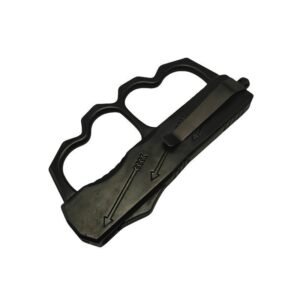 9inch TACTICAL TRENCH KNUCKLE OTF KNIFE,schlagring – Bild 3